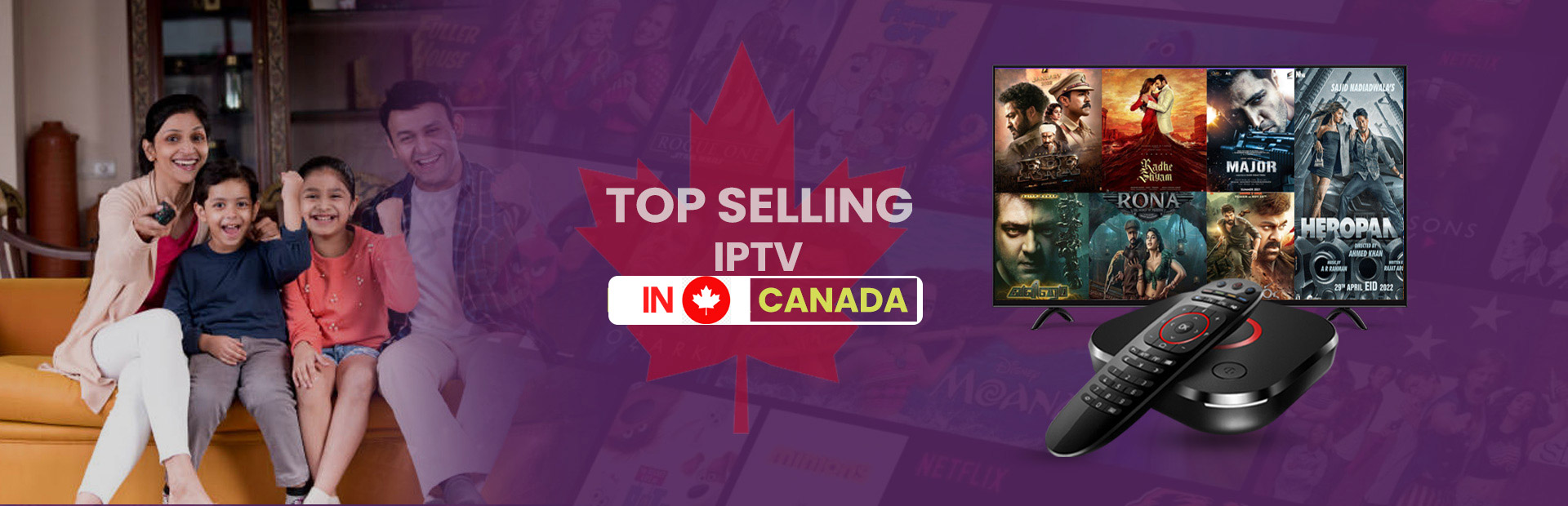 Top Selling IPTV in Canada